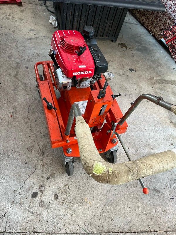 Honda concrete scarified plainer grainer