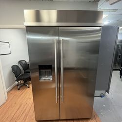 Jennair Refrigerator 48”inch Side By Side Stainless Steel