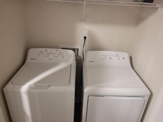 washer and dryer