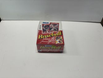 1990 Donruss baseball unopened box