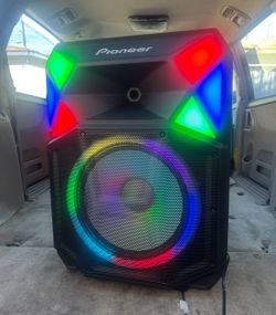 Pioneer Ultimate Party Speaker - 700 Watts, Stand, Wheels, Bluetooth, Mic/ Dj Ready