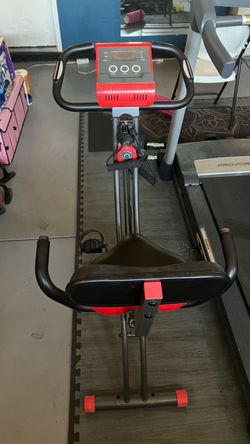 Folding Upright Exercise Bike