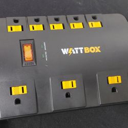 (2) WattBox WB-200-8PS 8-Outlet Surge Protector w/ Ethernet