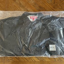 Supreme Old English Arc Coaches Jacket Black Size XL
