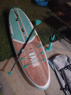 11ftX 3 ft. Blow up paddleboard