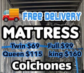 New mattress and free delivery, pay on arrival