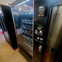 AP 123 glassfront snack vending machine MDB accepts bills and coins