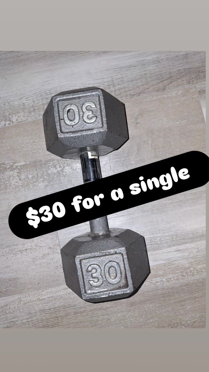 30lb Single Dumbell