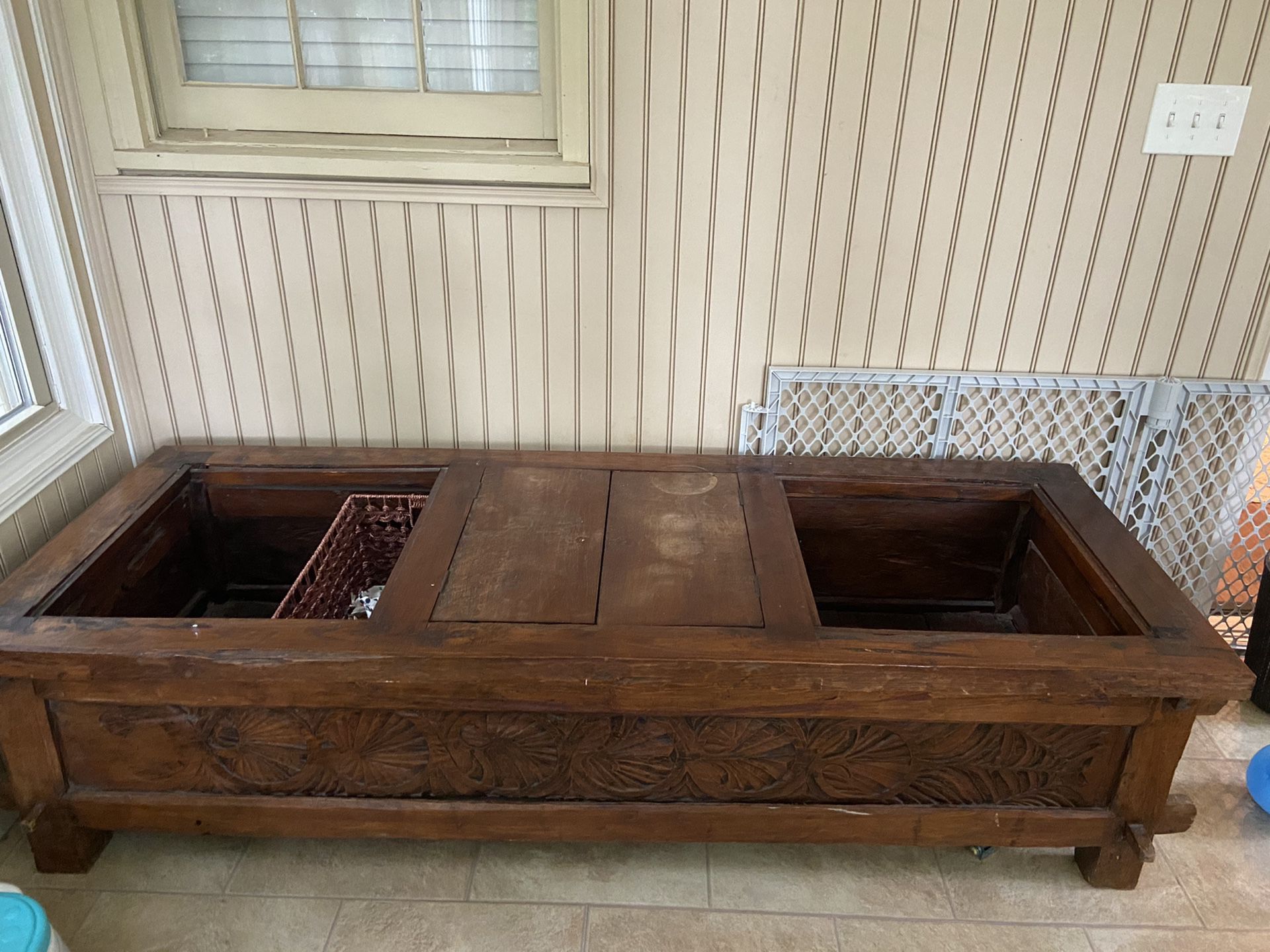 Antique rice table