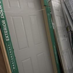 Exterior Door 36”x80”x 2x6 Frame