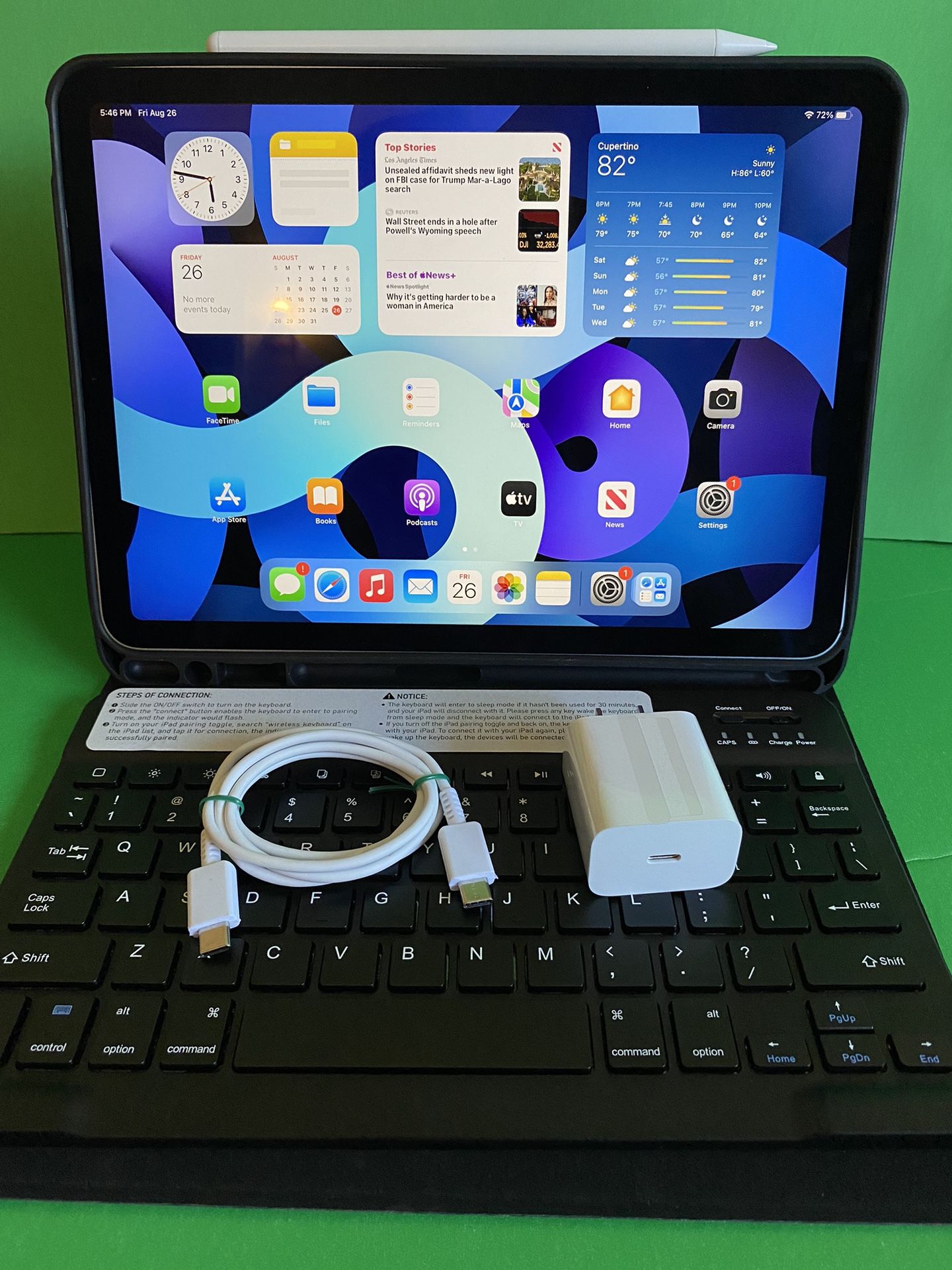 iPad Air 第4世代 256GB 、 Keyboard、 Pencil Apple - iPad Air 13 