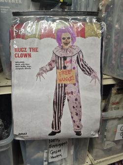 Halloween Costume Clown Adults