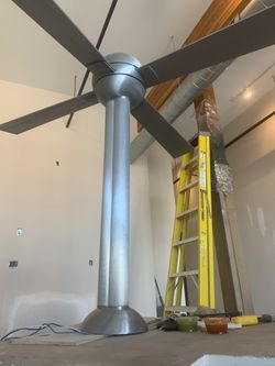 Ball ceiling fan