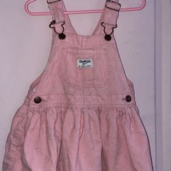 Cordrouy Pink oshKosh Overall Dress