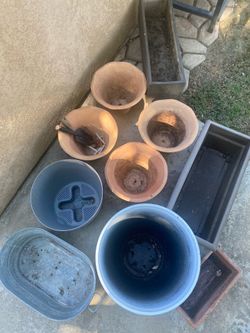 Garden Plant Pots Assorted Sizes and Styles