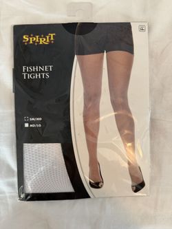 White Fishnet Tights (Small/ Medium)