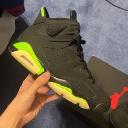 jordan 6 electric green 
