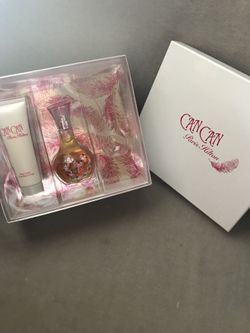 Can can Paris Hilton perfume set