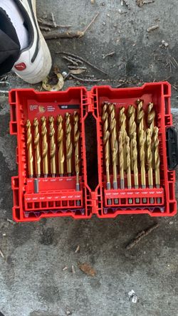 Titanium Drill bit set