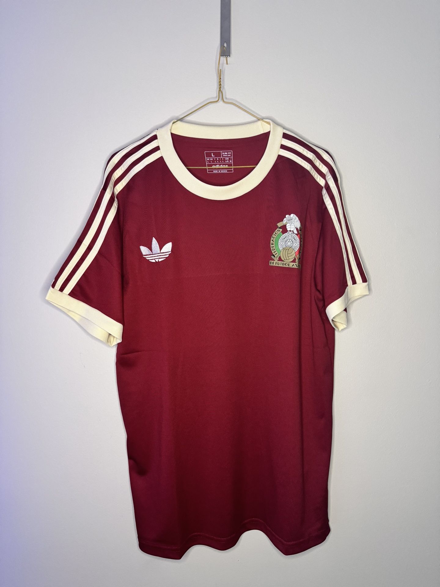 Mexico Retro Maroon NT Jersey 