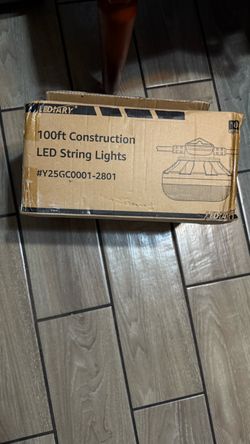 Lediary 100ft Construction LED String Lights