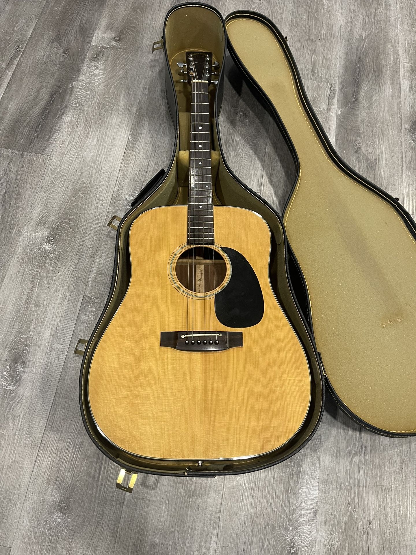Vintage 1984 Takamine Natural Acoustic-electric Guitar
