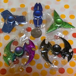 Metal Fidget Spinners X 5