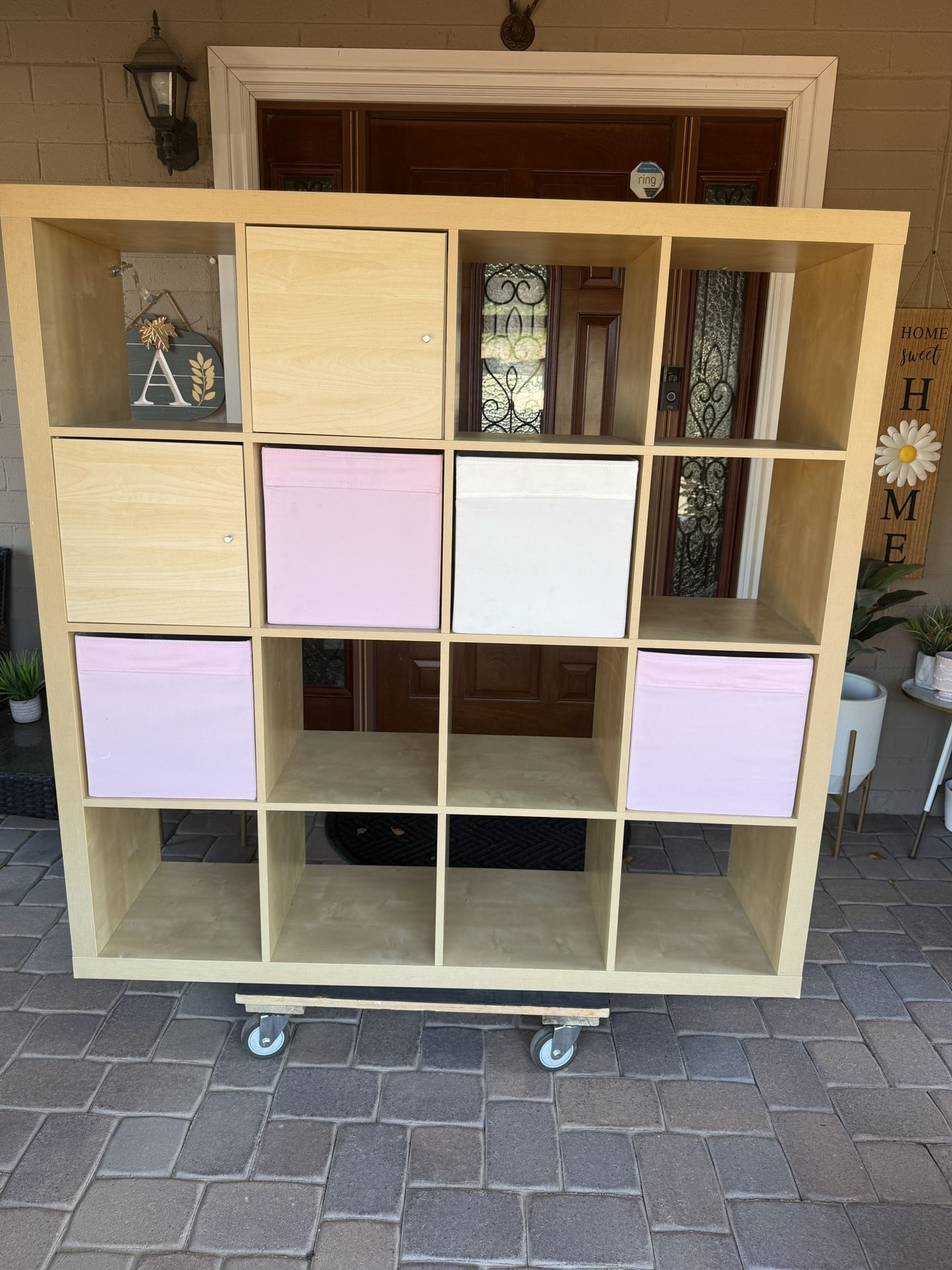 IKEA Kallax 16 Cubby Organizer $80
