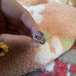 Purple Stone Women’s Ring 