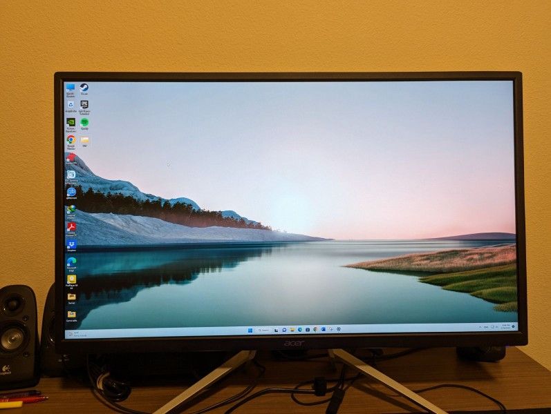 Acer Et322qu 32inch 75hz LED IPS Monitor 2560x1440 Widescreen 16:9