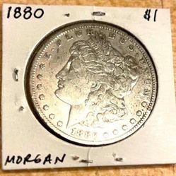 1880 Morgan Silver Dollar 