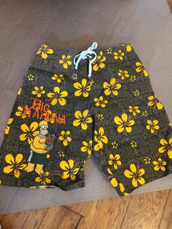 Halloween Homer Simpson men’s large shorts