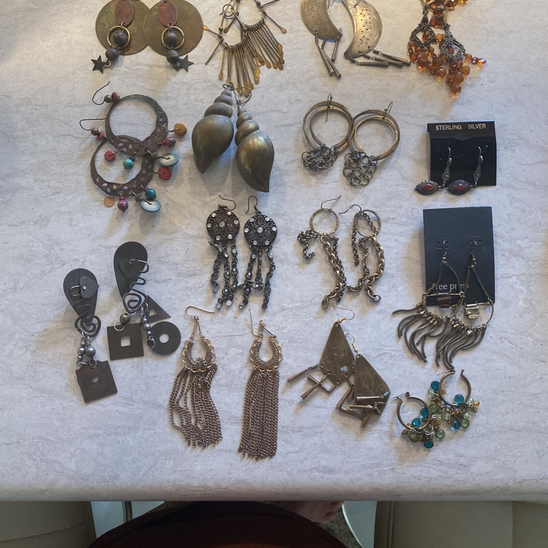 Brass Jewelry - Bracelets, Choker, Key Chain, Earrings