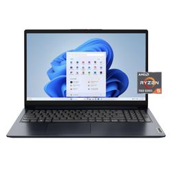 Lenovo - IdeaPad 115.6" Full HD Laptop - AMD Ryzen 5 7520U 2022 - 8GB Memory- 256GB SSD - Abyss Blue