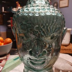 Glass Buddha Head