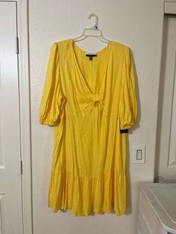 Yellow dress