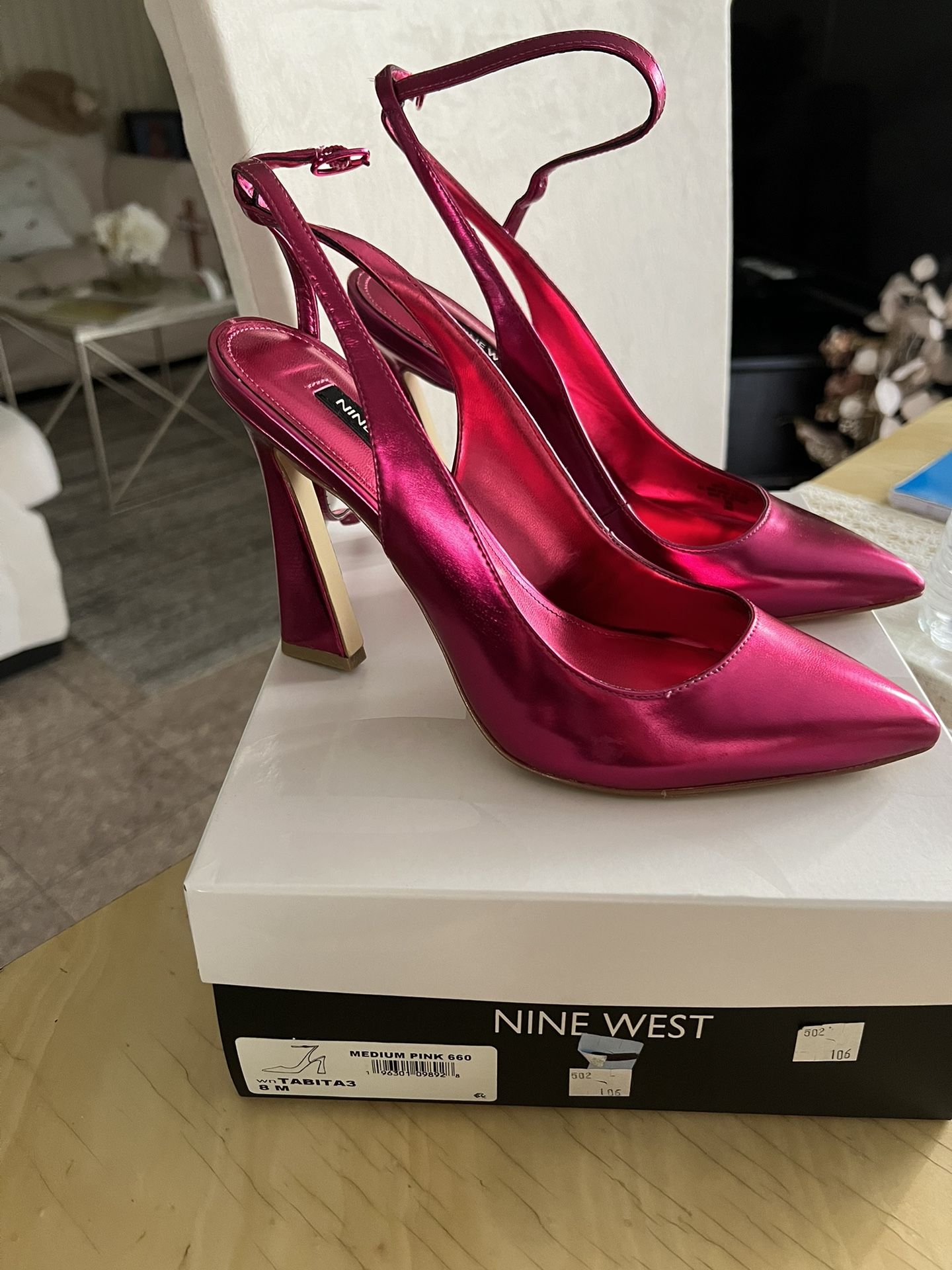 nine west tabita 3 medium pink