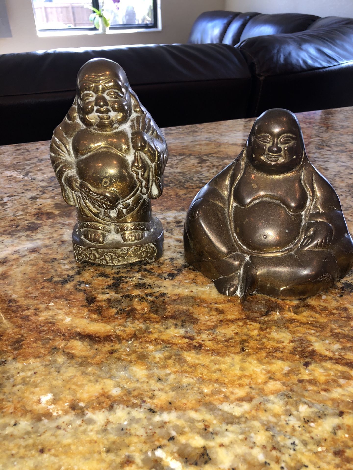Brass decorations each