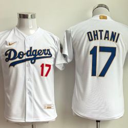 Ohtani Open Day White Gold Blue Men Jersey