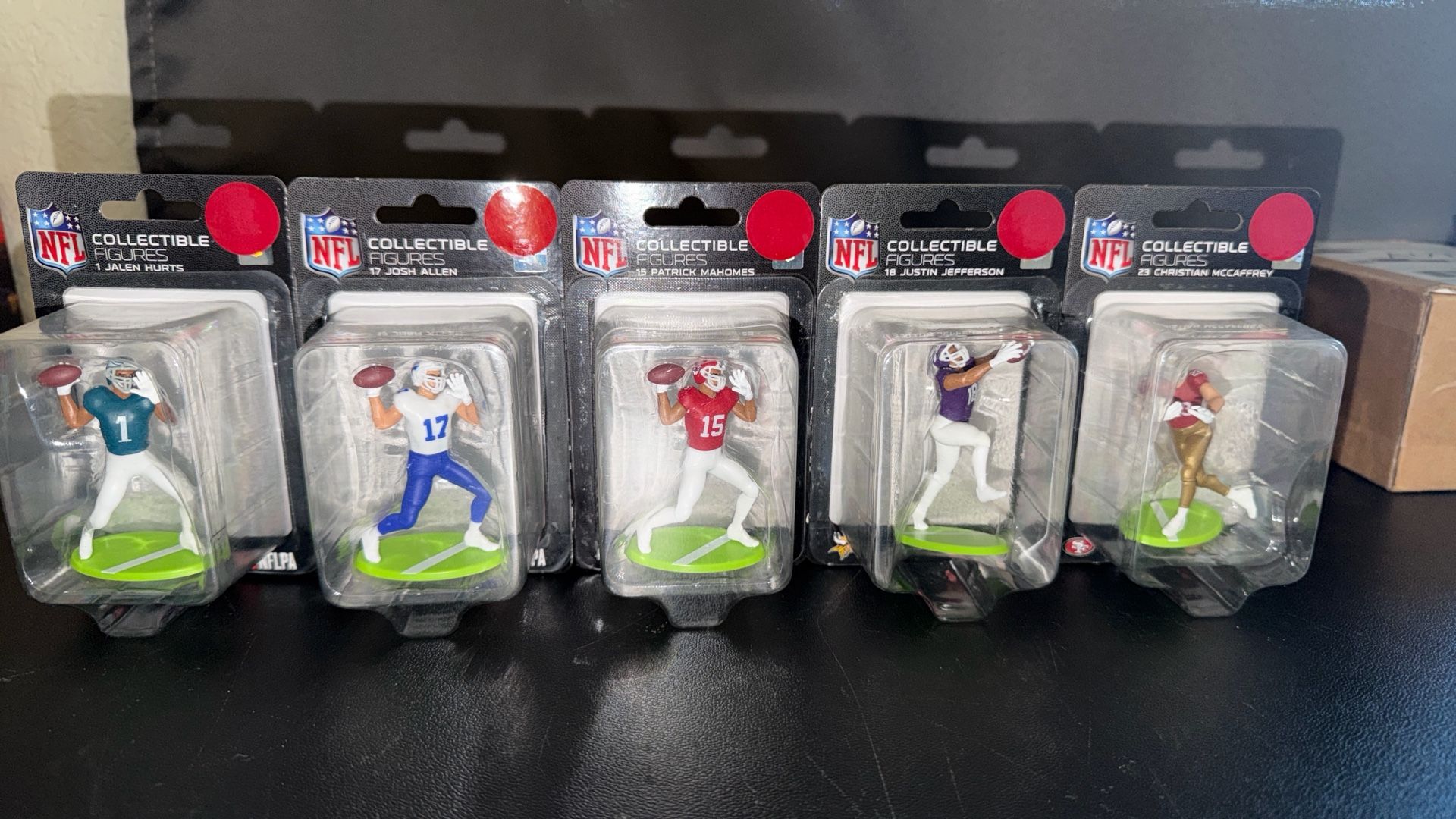 Complete set NFL collectible Mini Figures