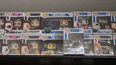 PlayStation, Psycho, Fight Club Funko Pops