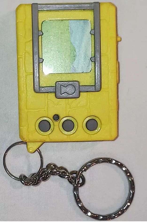 Digimon 1997 Ver 1 Yellow Vintage