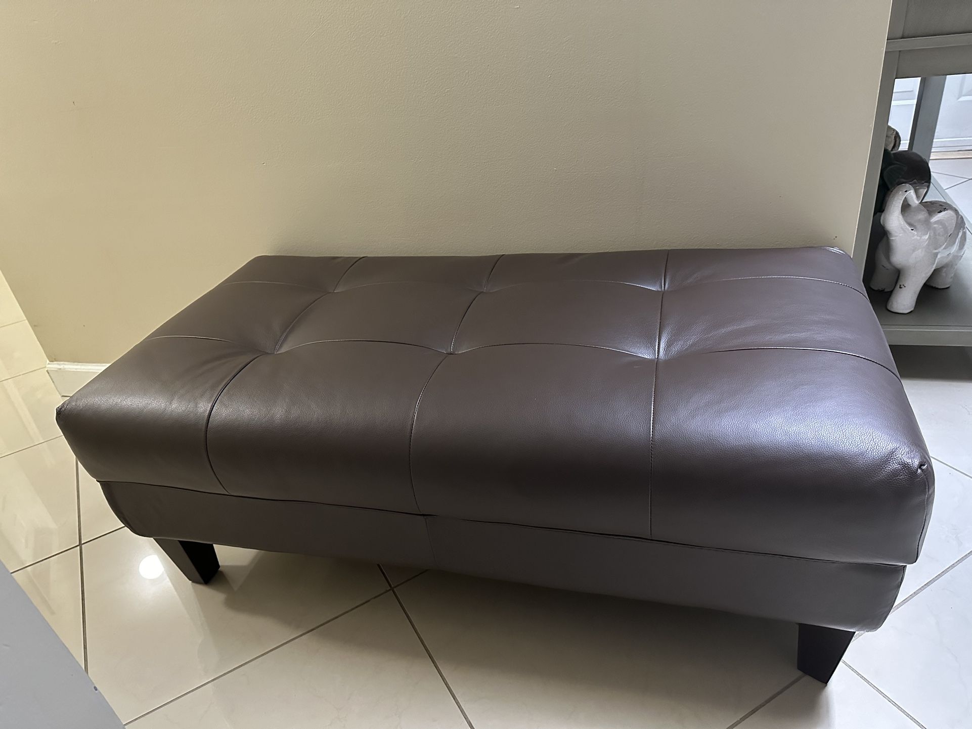 Brown Ottoman 