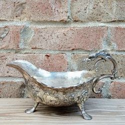 Vintage Corbell & Co. Silverplate Gravy Boat 
