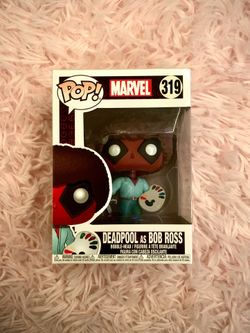 Deadpool Bob Ross Pop #319