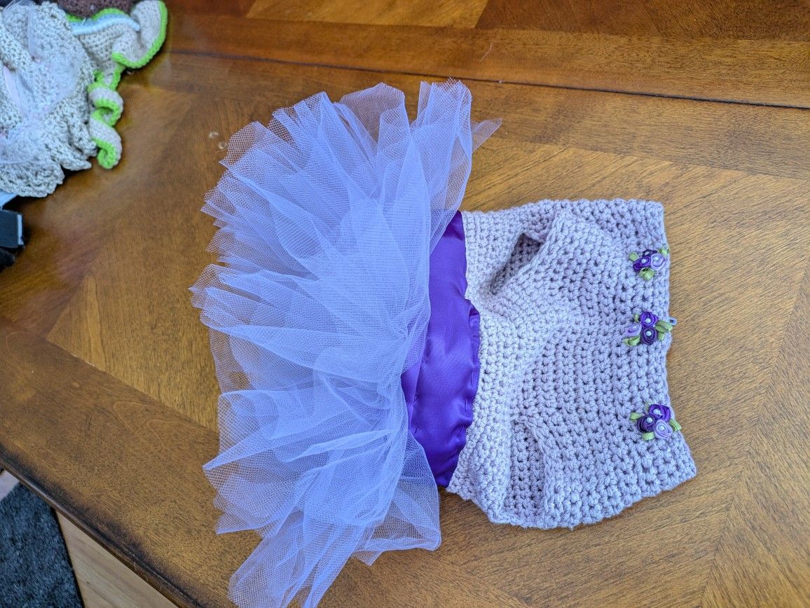 Hand Made Dog Costume Ballerina