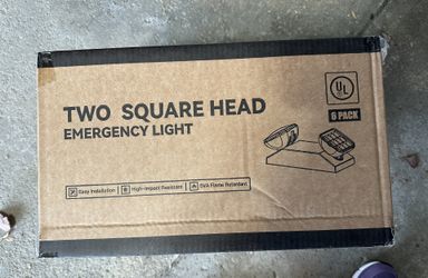 6 Pack Emergency lights 