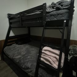 Bunk Bed  Full And Twin 