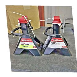 Twin Jack Stands Double the Safety, Double the Strength large speak