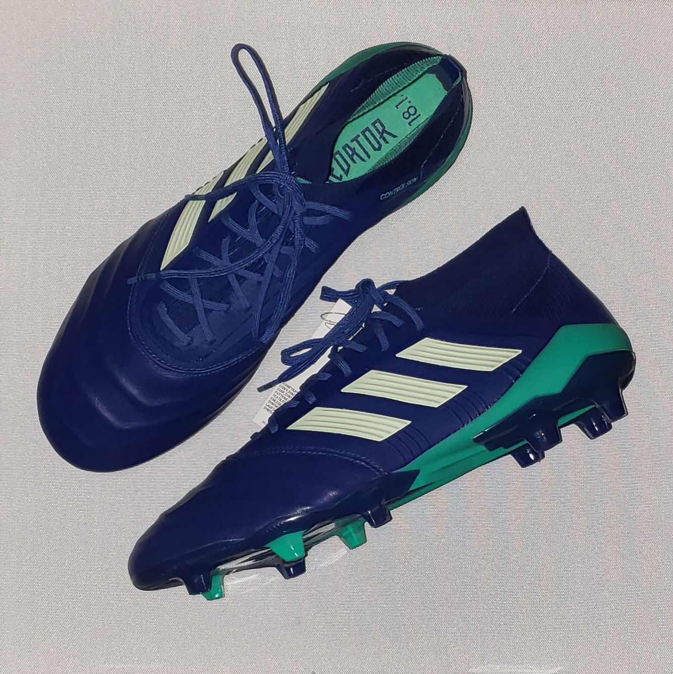 Sacrificio eso es todo cache Adidas Predator 18.1 Pro Kangaroo Leather Soccer Cleat Football Boot Blue  for Sale in Chicago, IL - OfferUp